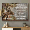 I Had You And You Had Me - Personalized Horizontal Poster