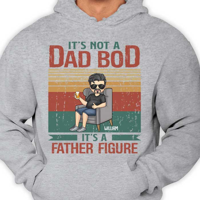 C'est une figure paternelle - Cadeau pour papa, grand-père - T-shirt unisexe personnalisé, sweat à capuche