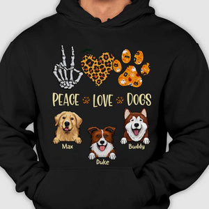 Love Dogs With Heart  - Personalized Unisex T-Shirt.