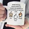Thanks For Scooping Up Our Poo - Funny Personalized Cat Mug
