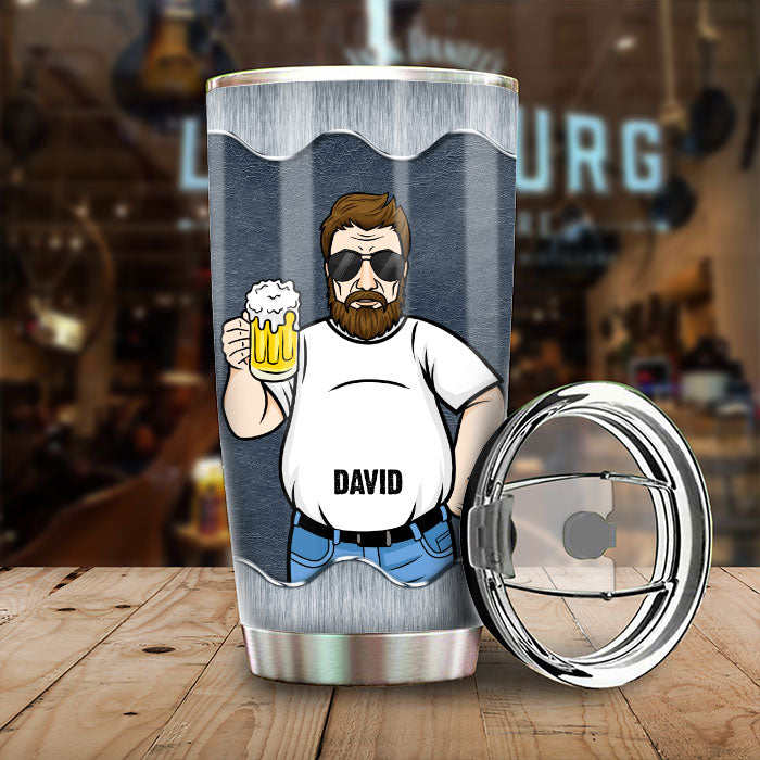 World's Best Dad, Personalized Beer, Dad 4 In 1 Can Cooler Tumbler Gif -  GoDuckee