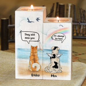 Still Talk About You - Dogs In Heaven - Personalized Candle Holder.