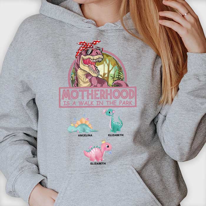 Motherhood Is A Walk In The Park Gift For Mom Personalized