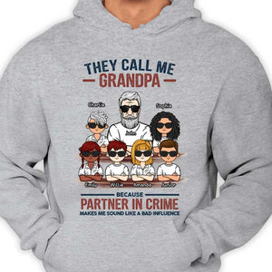 They Call Me Grandpa - Personalized Unisex T-Shirt, Hoodie.