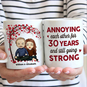 Annoying Each Other For So Many Years - Gift For Couples, Personalized Mug.