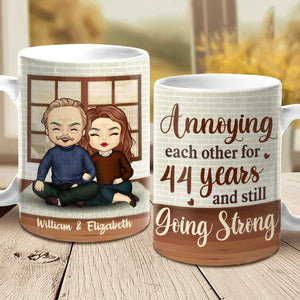 We Are Still Going Strong - Gift For Couples, Personalized Mug.