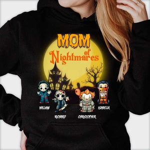 Halloween Ideas - Moonlight - Scary Night For Grandmas - Personalized Unisex T-Shirt, Halloween Ideas..