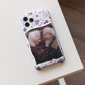 We'll Be Together Forever - Upload Image, Gift For Couples - Personalized Phone Case.