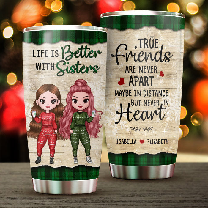 Life Is Better With Sisters - This Is Us - Personalized Tumbler.