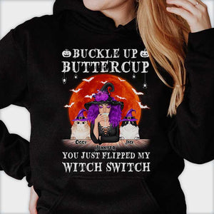 You Just Flipped My Witch Switch - Personalized Unisex T-Shirt, Halloween Ideas..