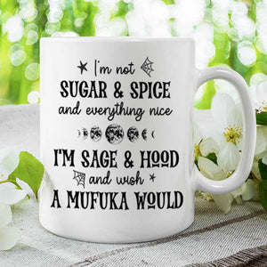 Happy Halloween - I'm Not Sugar And Spice - Personalized Mug, Halloween Ideas..