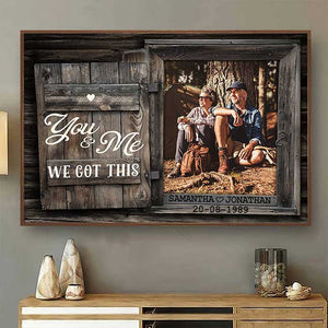 You and Me - Personalized Horizontal Poster.