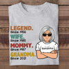 Legend Wife - Personalized Unisex T-Shirt