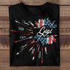 Arrow American Nana- Gift For 4th Of July - Personalized Unisex T-Shirt
