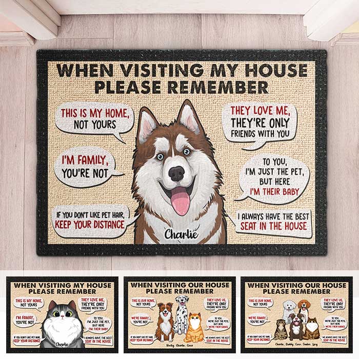 Our Place We Make The Rules Doormat