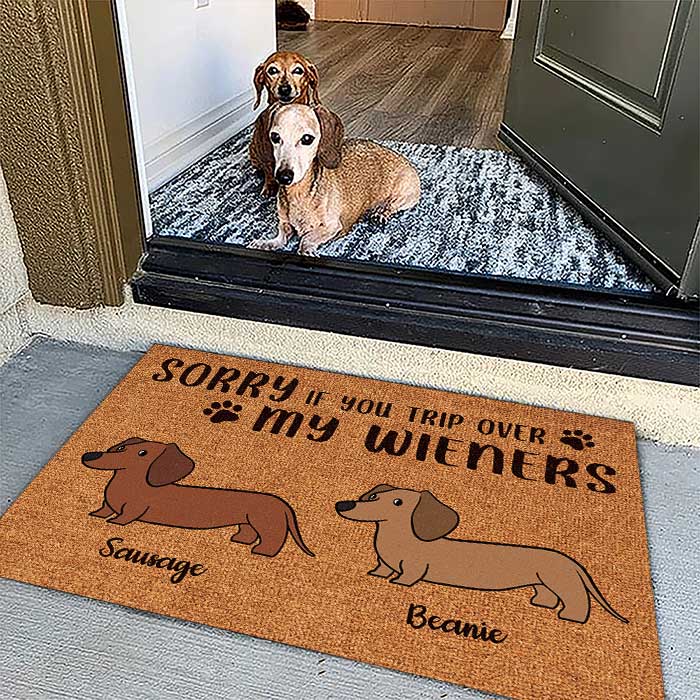 Wiener 2024 dog doormat