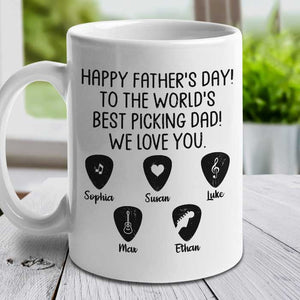 To The Best Picking Dad - Gift For Dad - Personalized Mug.