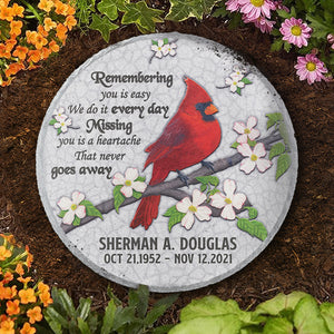 Missing You Is A Heartache - Personalized Memorial Stone, Human Grave Marker - Memorial Gift, Sympathy Gift