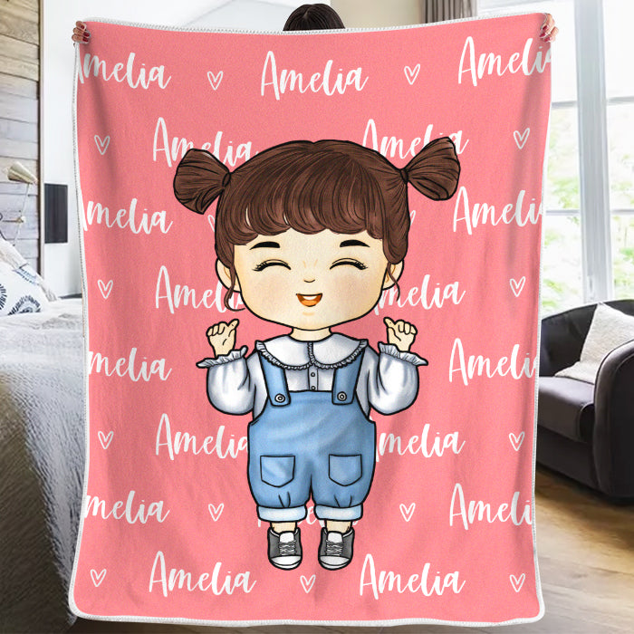 Cute discount custom blankets