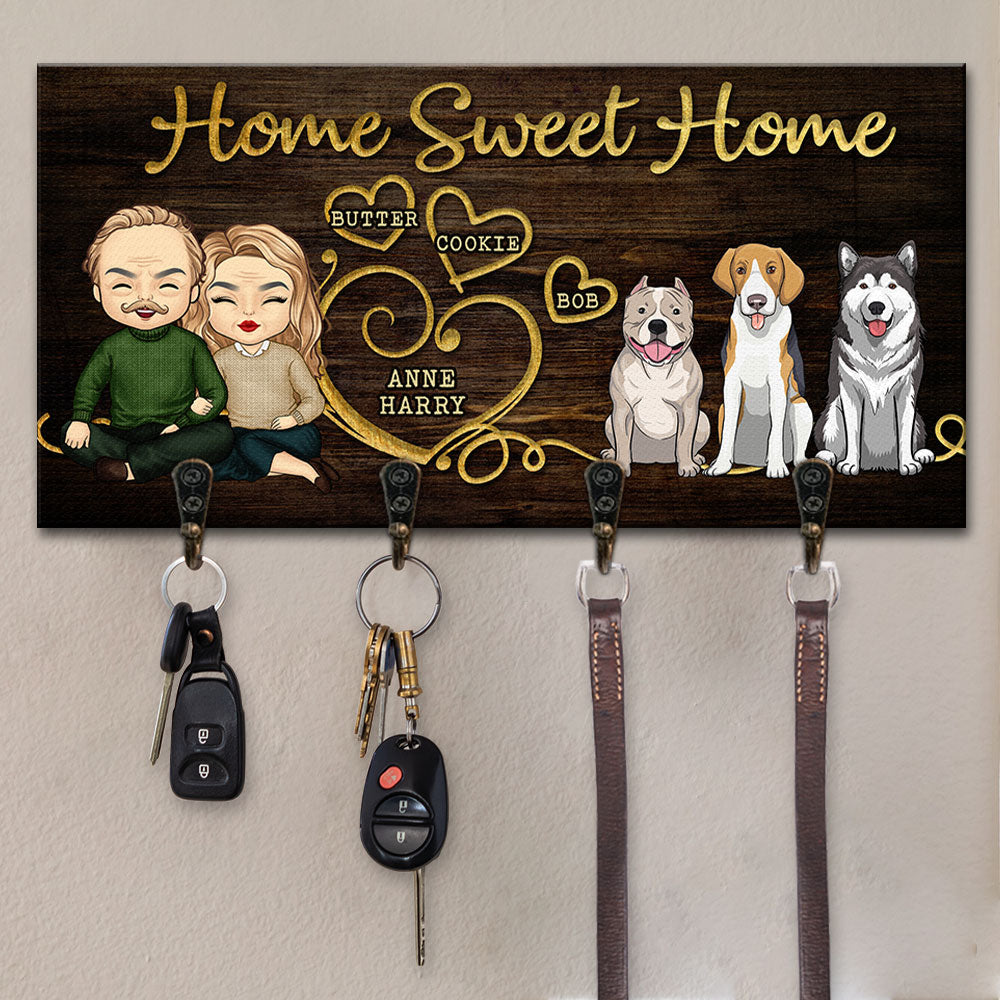 I Love my Dog Keychain, Dog Lover Key Ring, Dog Mom Gift, Dog Loss