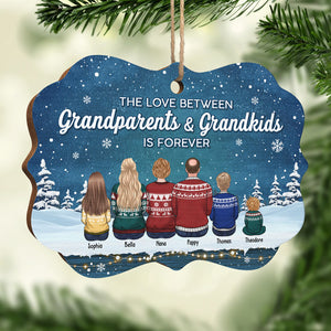 Whole Lot Of Love - Family Personalized Custom Ornament - Wood Benelux Shaped - Christmas Gift For Family Members