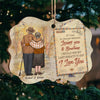 I Would Use My Last Breath To Say I Love You - Personalized Custom Benelux Shaped Wood Christmas Ornament - Gift For Couple, Husband Wife, Anniversary, Engagement, Wedding, Marriage Gift, Christmas Gift