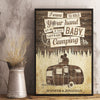 I Wanna Hold Your Hand At 80 & Say Baby Let's Go Camping - Gift For Couples, Husband Wife, Personalized Vertical Poster