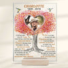 Until The Day Comes We’re Together Again - Upload Image - Personalized Acrylic Plaque