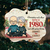Annoying & Still Going Strong - Personalized Custom Benelux Shaped Wood Christmas Ornament - Gift For Couple, Husband Wife, Anniversary, Engagement, Wedding, Marriage Gift, Christmas Gift