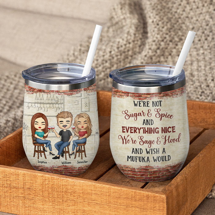 Besties Here's To Another Year Of Us - Personalized Mason Jar Cup