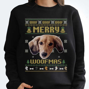 Meowy Christmas - Personalized Custom Unisex T-shirt, Hoodie, Sweatshirt - Upload Image, Gift For Pet Lovers, Christmas Gift
