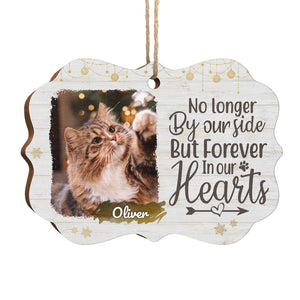 You Will Stay Forever In My Heart - Personalized Custom Benelux Shaped Wood Photo Christmas Ornament - Upload Image, Memorial Gift, Sympathy Gift, Christmas Gift