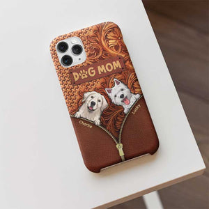 Mom Of Awesome Dogs - Gift For Dog Mom, Personalized Phone Case