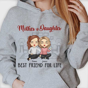 Best Friends For Life Mom & Daughters - Gift For Mom, Personalized Unisex T-shirt, Hoodie