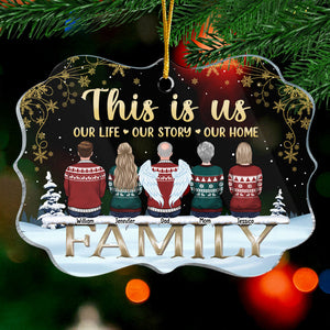 Family Is The Greatest Christmas Gift - Personalized Custom