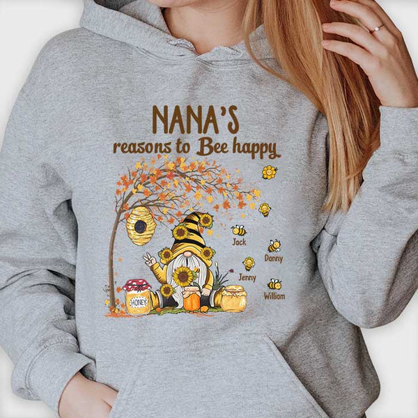 Bee best sale happy hoodie