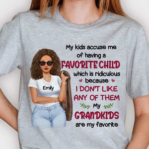 My Kids Accuse Me Of Having A Favorite Child - Gift For Mom, Grandma - Personalized Unisex T-shirt, Hoodie
