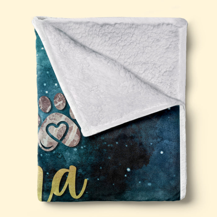 Pet blanket online personalised