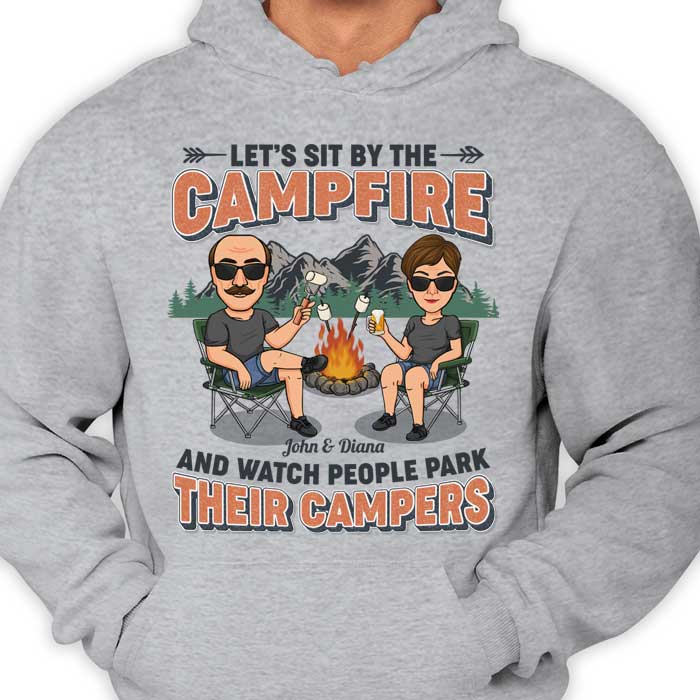 Let's Sit by The Fire & Watch People Park Their Campers - 20 oz. Skinn –  Jammin Threads