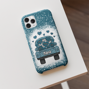 Grandma Truck Loading Heart - Gift For Mom, Grandma - Personalized Phone Case