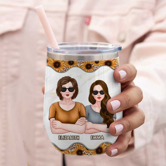 I'll Be There For You Friends Insulated Tumbler Cup With Lid and Straw -  Friends TV Show Coffee Tumbler