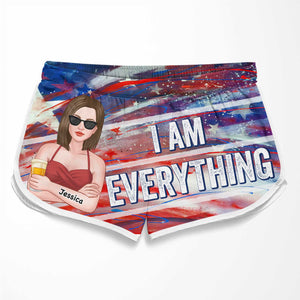 I Have Everything I Need - Personalized Couple Beach Shorts - Gift For Couples, Husband Wife