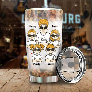 My Grandkids Are My Favorite - Gift For Grandma, Personalized Tumbler.