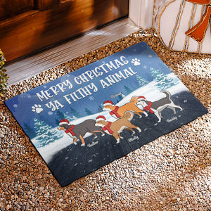Have Yourself A Furry Little Christmas - Dog Personalized Custom Decorative Mat -  Christmas Gift For Pet Owners, Pet Lovers