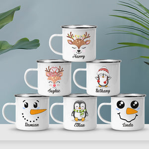 Holly Jolly Christmas - Kid Personalized Hot Chocolate Mug, Cup - Chri -  Pawfect House ™