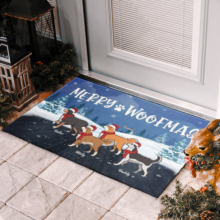 Have Yourself A Furry Little Christmas - Dog Personalized Custom Decorative Mat -  Christmas Gift For Pet Owners, Pet Lovers