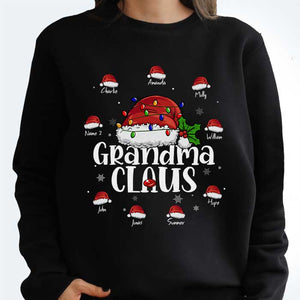 Grandma Claus Like A Normal Grandma Only More Awesome  - Personalized T-shirt, Hoodie, Unisex Sweatshirt