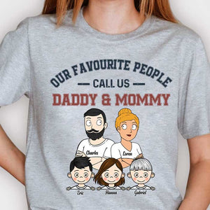 We're Called Daddy & Mommy - Personalized Unisex T-shirt, Hoodie - Gift For Couples, Husband Wife