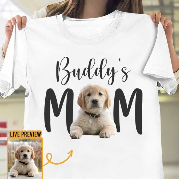 Custom dog clearance mom shirt