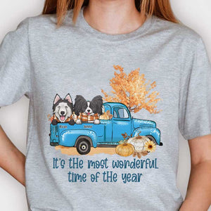It's The Most Wonderful Time - Personalized Unisex T-Shirt.